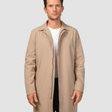 Waterproof Trench Coat Sand Grain
