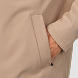 Waterproof Trench Coat Sand Grain