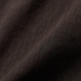 Women's Linen Shirt Short Sleeved Espresso