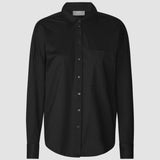 Oversized Long Sleeve Shirt Black