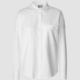 Oversized Long Sleeve Shirt White