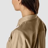 Oversized Long Sleeve Shirt Latte