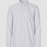 All-Day Oxford Shirt Beige Stripes