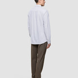 All-Day Oxford Shirt Beige Stripes