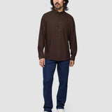 All-Day Oxford Shirt Dark Brown