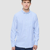 All-Day Oxford Shirt Light Blue Stripes