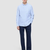 All-Day Oxford Shirt Light Blue Stripes