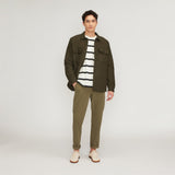 ReNew Fleece-Lined Heavyweight Overshirt | Melírovaná Zelená