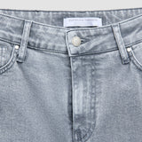 Women's Classic Jeans Tapered Light Grey Washed