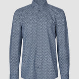Classic Shirt Floral Allover Navy Regular