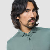 Classic Shirt Mist Green Slim