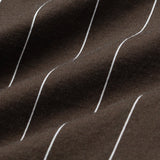 Classic Shirt Brown Pinstripes Regular
