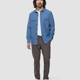 Ease Overshirt Blue Mirage