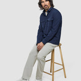Ease Overshirt Blue Nights