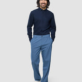 Ease Pants Relaxed Fit Blue Mirage