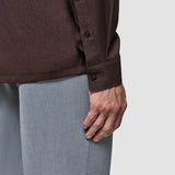 Effortless Shirt Dark Brown