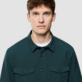 Essential Overshirt Pine Green