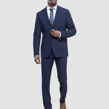 Essential Suit Pants Slim Midnight Blue