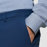 Essential Suit Pants Slim Marine Blue