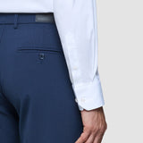 Essential Suit Pants Slim Navy Checks