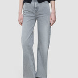 Women's Classic Jeans Relaxed Light Grey Washed