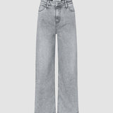 Women's Classic Jeans Relaxed Light Grey Washed