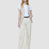 Women's Relaxed Jeans Off White