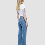 Jeans Straight Snow Blue Wash