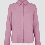 Women's Linen Shirt Dusty Cerise