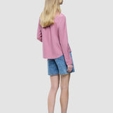 Women's Linen Shirt Dusty Cerise