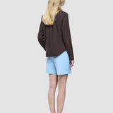 Women's Linen Shirt Espresso