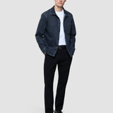 Matteo Denim Overshirt Washed Black