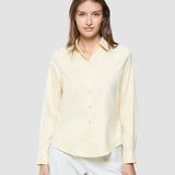 Women Oxford Shirt Misty Yellow Regular