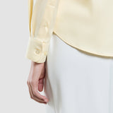 Women Oxford Shirt Misty Yellow Regular
