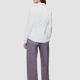 Women Oxford Shirt White Slim