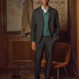 Tech Wool Suit Pants Regular Black