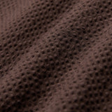 Seersucker Casual Shirt Dark Brown