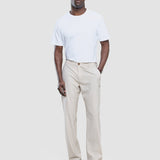 Tech Linen Elastic Pants Sandshell