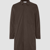 Waterproof Trench Coat Dark Brown