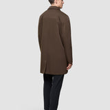 Waterproof Trench Coat Dark Brown