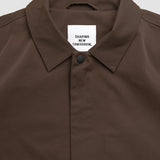 Waterproof Trench Coat Dark Brown