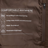 Waterproof Trench Coat Dark Brown